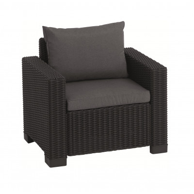 Keter zahradní křeslo California (2x) grafit